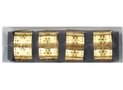 Anděl Přerov Kroužky na ubrousky kovové zlaté 4,5 cm, 4 ks