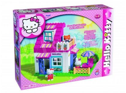 Androni Stavebnice domeček pro Hello Kitty, malý