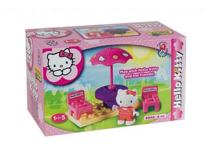 Androni Stavebnice mini set Slunečník pro Hello Kitty