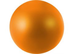 Antistresový míček 11cm svítící ve tmě oranžový