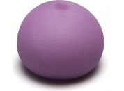 Antistresový míček 11cm svítící ve tmě fialový
