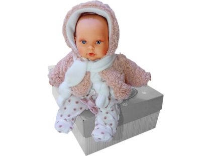 Antonio Juan 1120 Kika realistická panenka se zvuky a měkkým látkovým tělem 27 cm - Poškozený obal