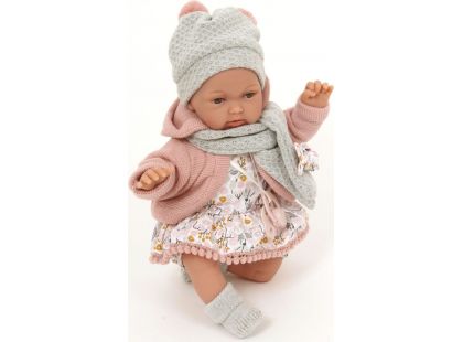 Antonio Juan 17194 Peke panenka miminko se speciální pohybovou funkcí a měkkým látkovým tělem 29 cm
