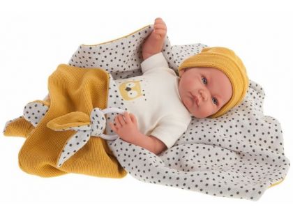 Antonio Juan 33113 Nico realistická panenka miminko s měkkým látkovým tělem 40 cm