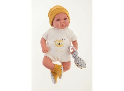 Antonio Juan 33113 Nico realistická panenka miminko s měkkým látkovým tělem 40 cm