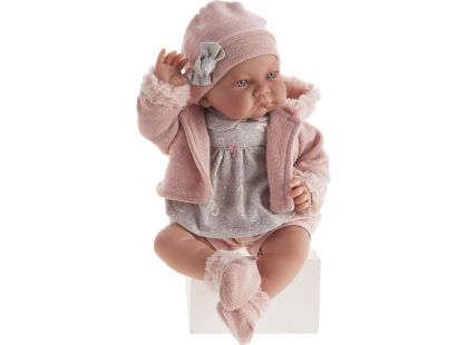 Antonio Juan Nica  panenka miminko s měkkým látkovým tělem 40 cm
