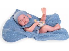 Antonio Juan 80219 Sweet Reborn Nacido realistická panenka miminko s celovinylovým tělem 42 cm