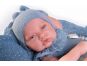 Antonio Juan 80219 Sweet Reborn Nacido realistická panenka miminko s celovinylovým tělem 42 cm 4