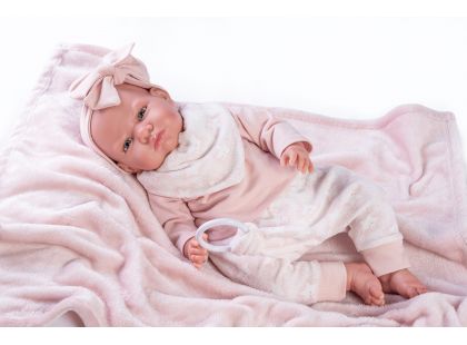 Antonio Juan Můj první Reborn Berta realistická panenka miminko s měkkým látkovým tělem 45 cm