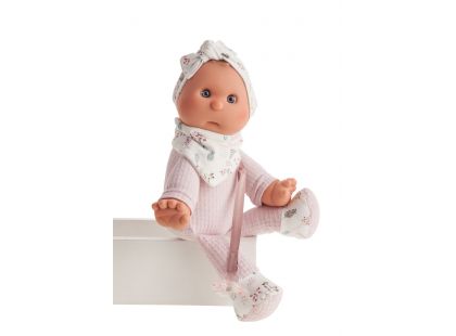 Antonio Juan 8301 Moje první panenka miminko s měkkým látkovým tělem 36 cm