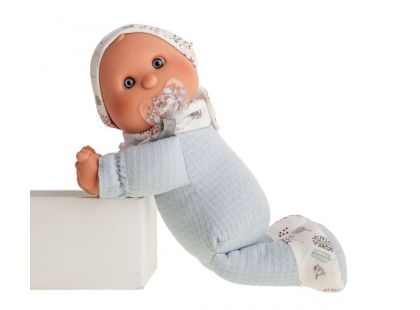 Antonio Juan 8302 Moje první panenka miminko s měkkým látkovým tělem 36 cm