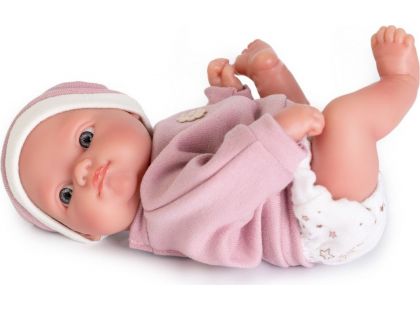 Antonio Juan 85212 Mufly realistická panenka miminko s celovinylovým tělem 21 cm