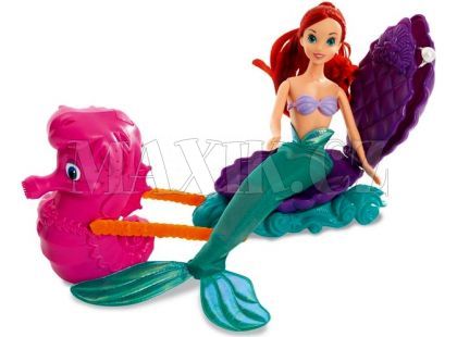 Ariel s kočárem a mořský koník bublifuk