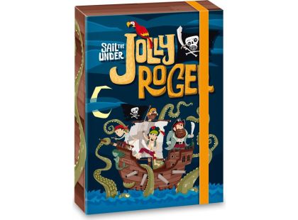 Ars Una Box na sešity Pirát Jolly Roger A4