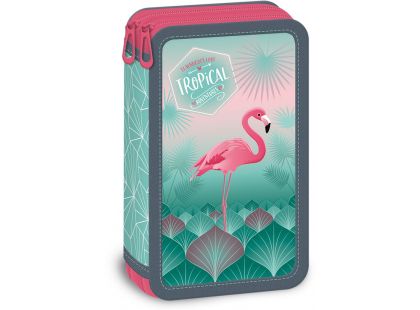 Ars Una Penál Pink Flamingo dvoupatrový