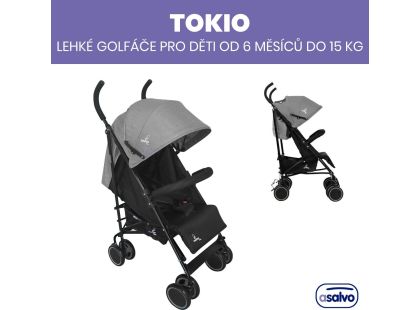 Asalvo TOKIO golfáče 6 m - 15 kg anthracite