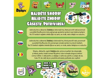 Asmodee Dobble ZOO 2