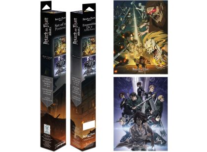 Paladone Attack on Titan Set plakátů mini 2 ks