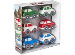 Autíčko mini plastové pro nejmenší 6 ks - Poškozený obal