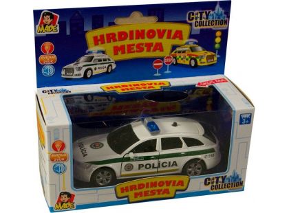 Auto City Collection SK 11 cm pullback Polícia