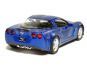 Auto Kinsmart Chevrolet Corvette C6 kov 13cm na zpětné natažení - Modrá 2