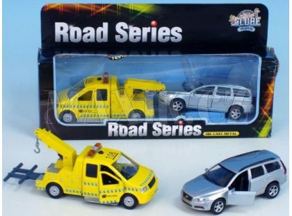 Auto kov PB s přívěsem + Volvo V70 2barvy