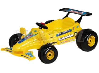 Auto šlapací F1 žluté Biemme