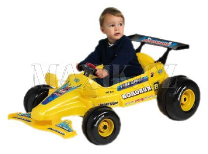 Auto šlapací F1 žluté Biemme