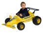 Auto šlapací F1 žluté Biemme 2