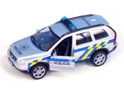 Auto Volvo Policie 14cm na zpětné natažení