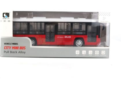 Autobus červený (CLM-0771B)