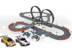 Autodráha 790 cm se dvěma auty na baterie - Poškozený obal