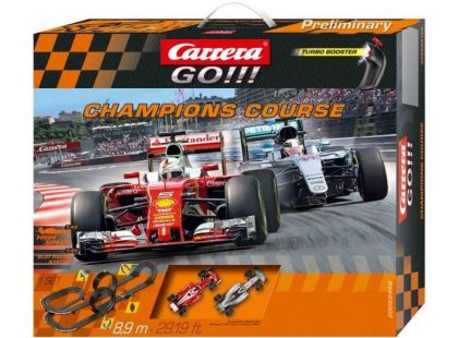 Autodráha Carrera GO 62456 Champions Course - Poškozený obal