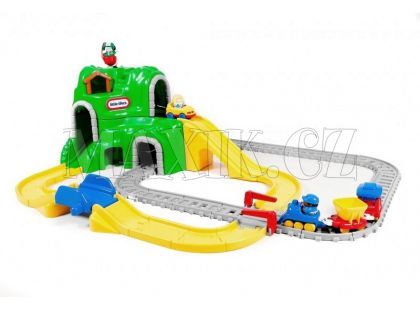 Autodráha se železnicí Little Tikes - Poškozený obal