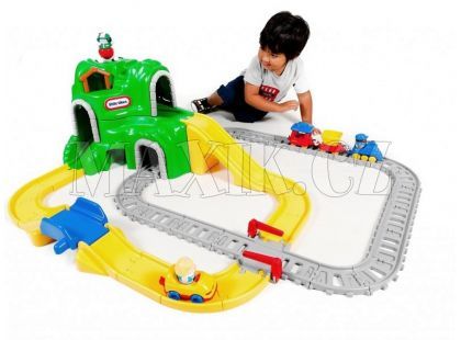 Autodráha se železnicí Little Tikes - Poškozený obal