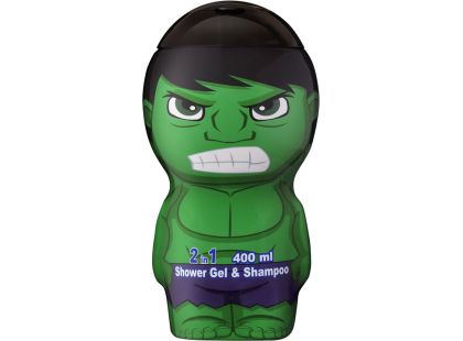 Avengers Hulk 2D sprchový gel a šampon 400 ml