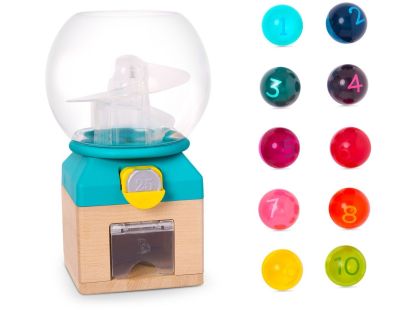 B-Toys Automat s míčky Rainbow Gumballs