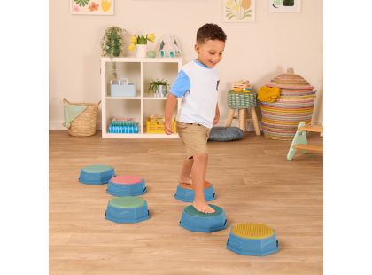 B.Toys Balanční stupínky Balance & Hop 6 ks
