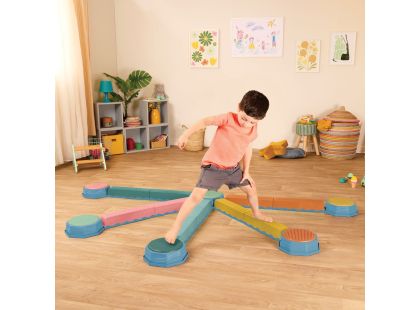 B.Toys Balanční stupínky Balance & Hop 6 ks