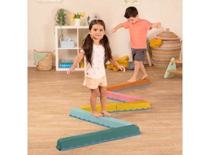 B-Toys Překážková dráha Balance & Hop 10 ks
