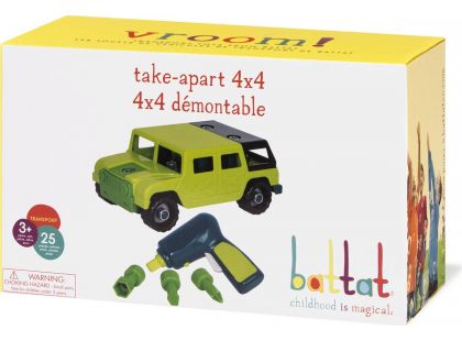 B.Toys Stavebnice auto Off Road 4x4
