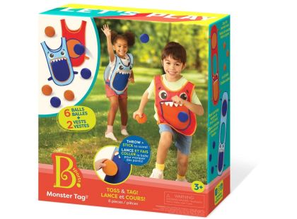 B-Toys Vesty s míčky Monster Tag