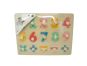 BABU - Dřevěná vkládačka První počítání 2