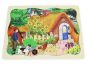 BABU - Dřevěné puzzle chaloupka - 24 dílků 2