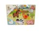 BABU - Dřevěné vkládací puzzle malá FARMA 2