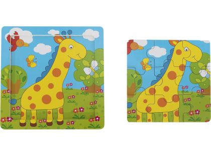 BABU - Edukativní puzzle- Žirafa