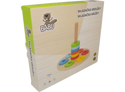 BABU - Hra věž s kroužky
