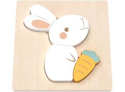 BABU - Ručně vyráběné puzzle - Králíček