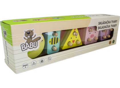 BABU - Skládačka tvary