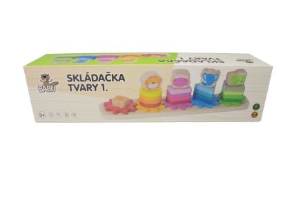 BABU - Skládačka ZVÍŘÁTKA